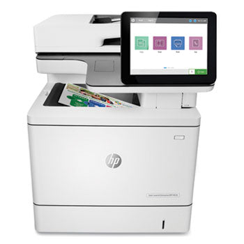 HP Color LaserJet Enterprise MFP M578f Multifunction Printer, Copy/Fax/Print/Scan