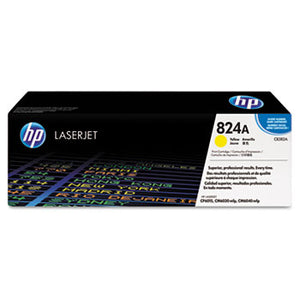 HP 824A, (CB382A) Yellow Original LaserJet Toner Cartridge