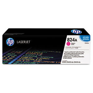 HP 824A, (CB383A) Magenta Original LaserJet Toner Cartridge