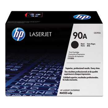 HP 90A (CE390A) Black Original LaserJet Toner Cartridge (10000 Yield)