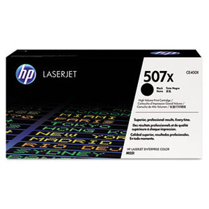 HP 507X (CE400X) Black Original LaserJet Toner Cartridge (11000 Yield)