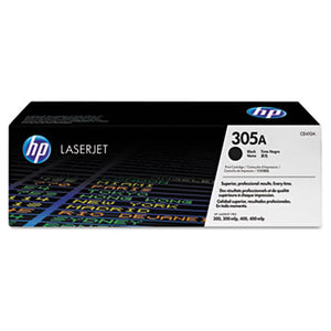 HP 305A, (CE410A) Black Original LaserJet Toner Cartridge