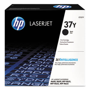 HP 37Y (CF237Y) LaserJet Enterprise M608 M609 MFP M631 M632 M633 Extra High Yield Black Original LaserJet Toner Cartridge (41000 Yield)