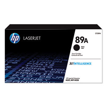 HP 89A (CF289A) Black LaserJet Toner Cartridge (5000 Yield)