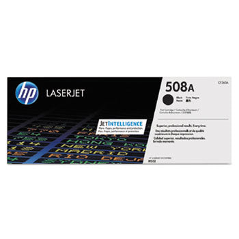 HP 508A (CF360A) Color LaserJet M552 M553 (Flow) MFP M577 Black Original LaserJet Toner Cartridge (6000 Yield)