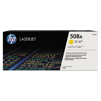 HP 508A (CF362A) Color LaserJet M552 M553 (Flow) MFP M577 Yellow Original LaserJet Toner Cartridge (5000 Yield)