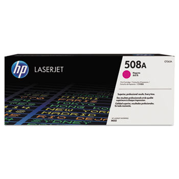 HP 508A (CF363A) Color LaserJet M552 M553 (Flow) MFP M577 Magenta Original LaserJet Toner Cartridge (5000 Yield)