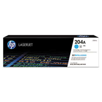 HP 204A, (CF511A) Cyan Original LaserJet Toner Cartridge