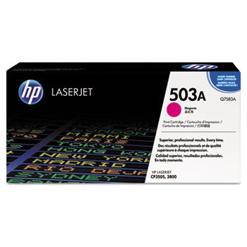 HP 503A, (Q7583A) Magenta Original LaserJet Toner Cartridge