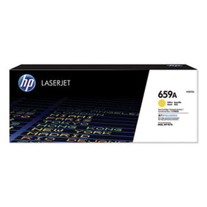 HP 659A, (W2012A) Yellow Original LaserJet Toner Cartridge