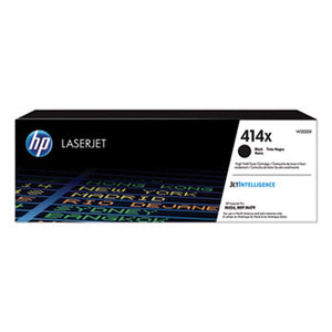 HP 414X (W2020X) High Yield Black Original LaserJet Toner Cartridge (Yield 7500)