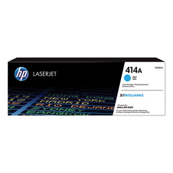 HP 414A (W2021A) Cyan Original LaserJet Toner Cartridge (2100 Yield)