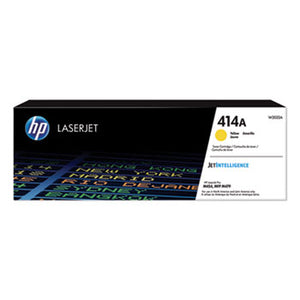 HP 414A (W2022A) Yellow Original LaserJet Toner Cartridge (2100 Yield)