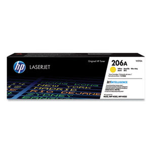 HP 206A, (W2112A) Yellow Original LaserJet Toner Cartridge